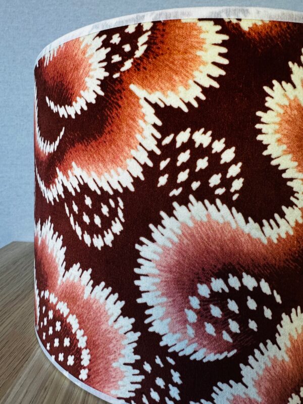 bruin harlequin 2 Velvet Harlequin lampenkap