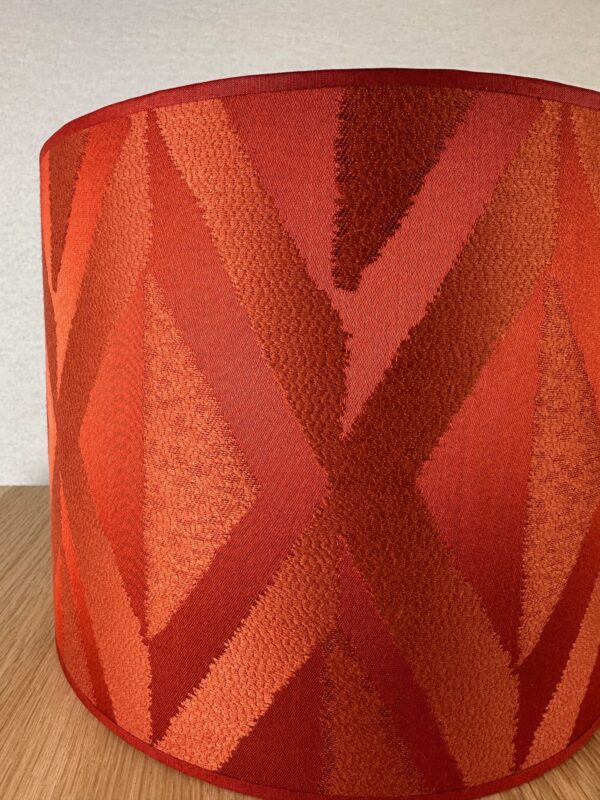 rood ruit 2 Rode lampenkap