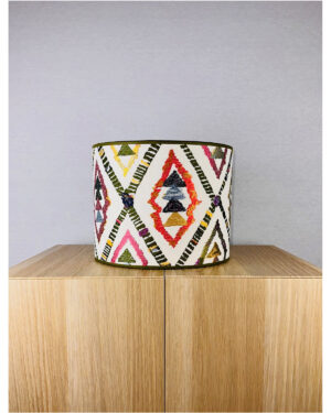 Kleurrijke ruit lampenkap