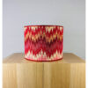 zizag-rood Zigzag rode lampenkap