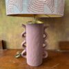 Roze lamp met drie oren VERKOCHT