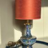 Cloisonne lamp met kap