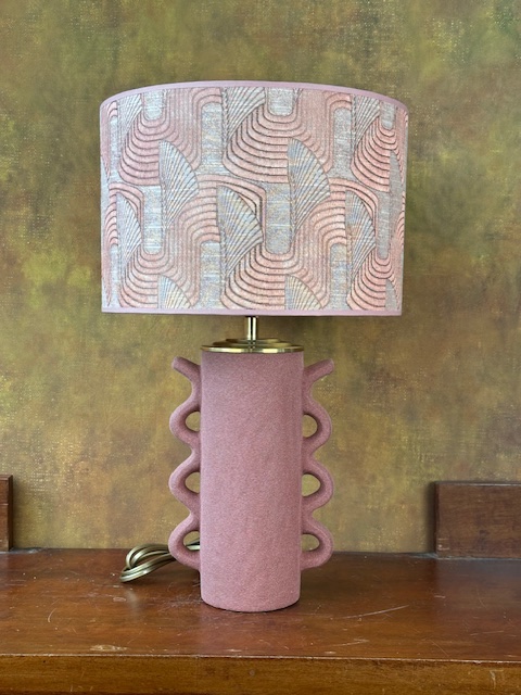 Roze lamp met drie oren VERKOCHT